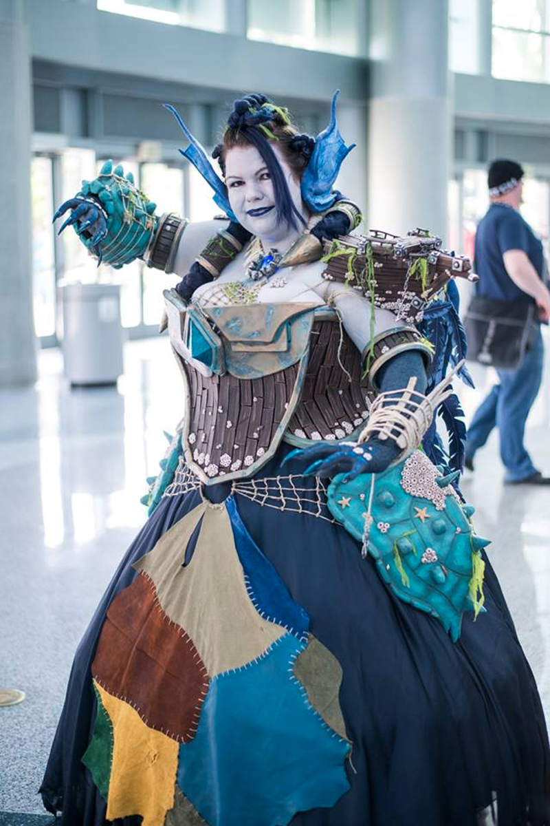 Helya, fallen Queen of the Val’kyr, from World of Warcraft: Legion